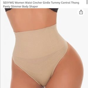 Beige Women’s Tummy Control Thong